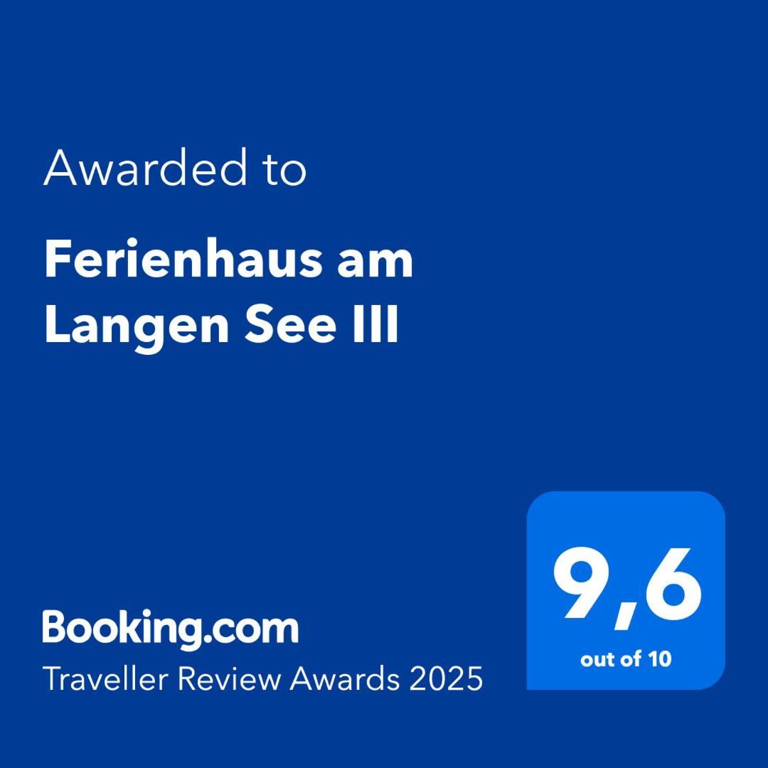 Ferienhaus Am Langen See III Heidesee المظهر الخارجي الصورة